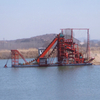 River mining machinery